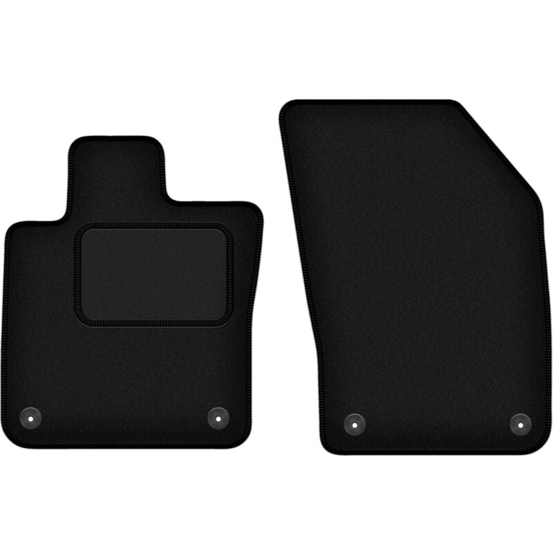 Tapis avant noirs pour : Volvo S60 III berline (2019-)