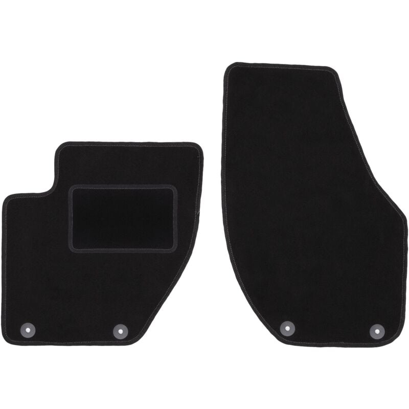 Tapis avant noirs pour Volvo V40 II break, cross country (2012-)