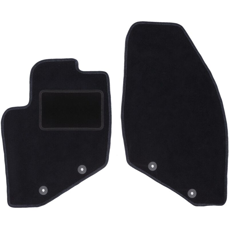 Tapis avant noirs pour : Volvo V70 II break (2000-2007)