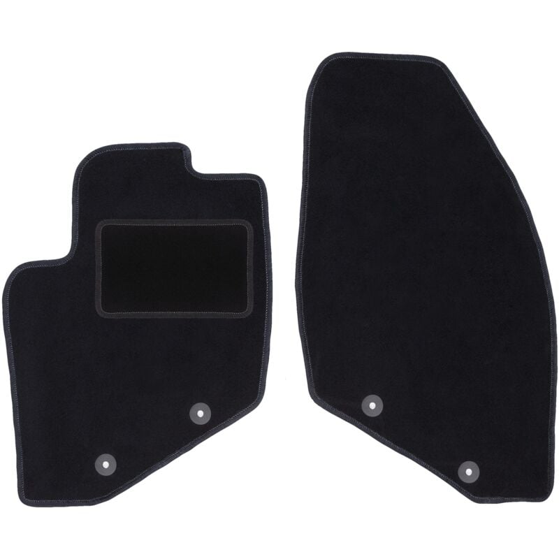 Tapis avant noirs pour : Volvo XC70 II break (2000-2007)