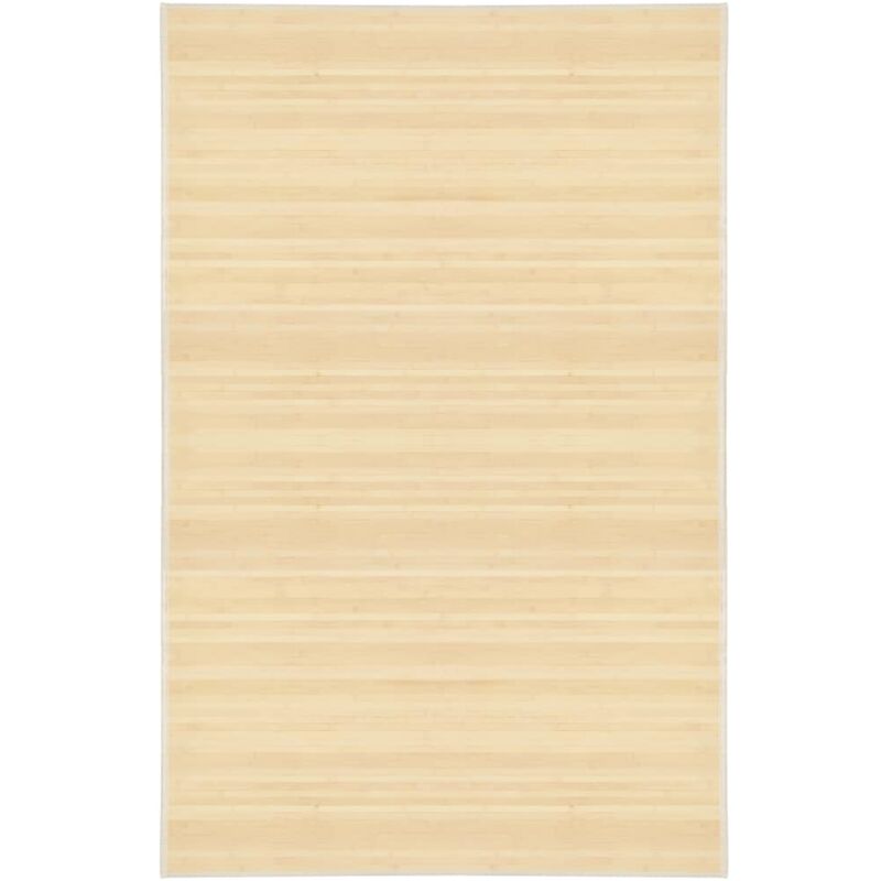 Vidaxl - Tapis en bambou 100x160 cm Naturel