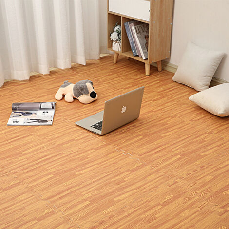 Tapis Bébé 30x30cm - 20 Pièces Interlock - Mousse EVA Confortable - Non-Slip & Anti-Collision