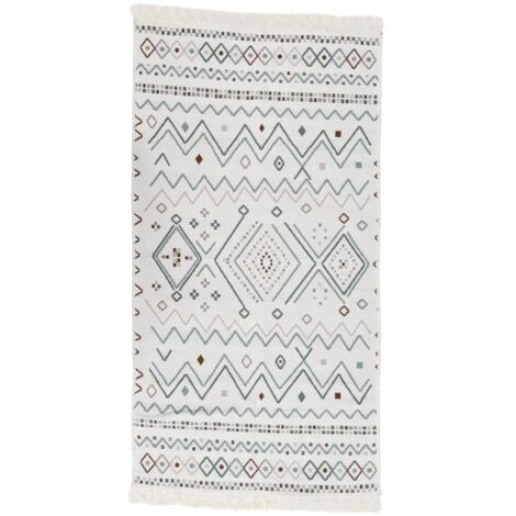 Gudha tapis 300x200 cm laine beige, bleu.