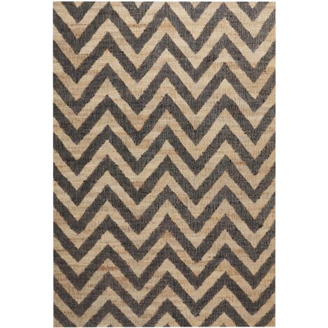 Tapis beige et noir 160 x 230 cm KOLPUR 