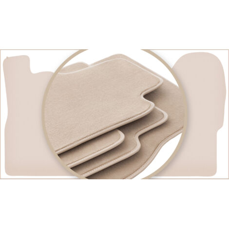 Tapis beiges PREMIUM pour : fourgon Iveco Daily III 1999-2006