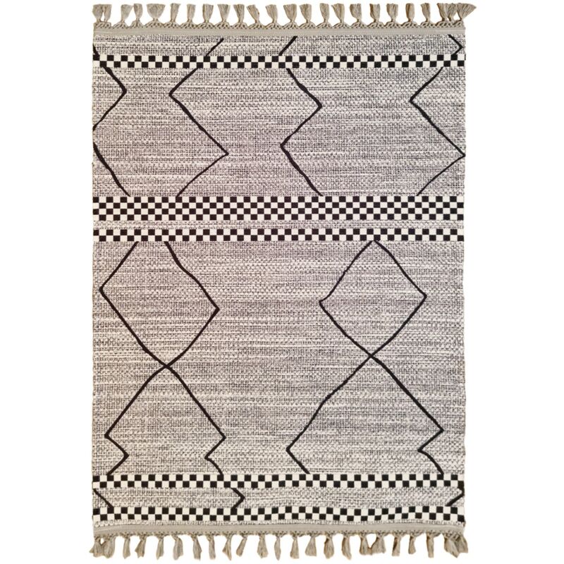 Vendorflair - Tapis berbere asni Dimensions - 160x230 – Qualité supérieure pour Maison, Appartement, Bureau – Style élégant et durable – Confort
