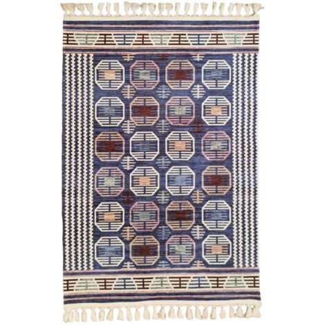 Tapis BERBERE CHAOUEN Dimensions - 160x230 – Qualité supérieure pour Maison, Appartement, Bureau – Style élégant et durable – Confort optimal, facile à nettoyer – Idéal salon et chambre