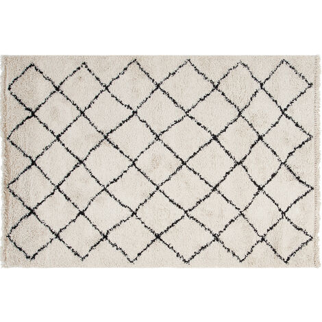 Tapis berbere écru 160 x 230 cm ZELIA