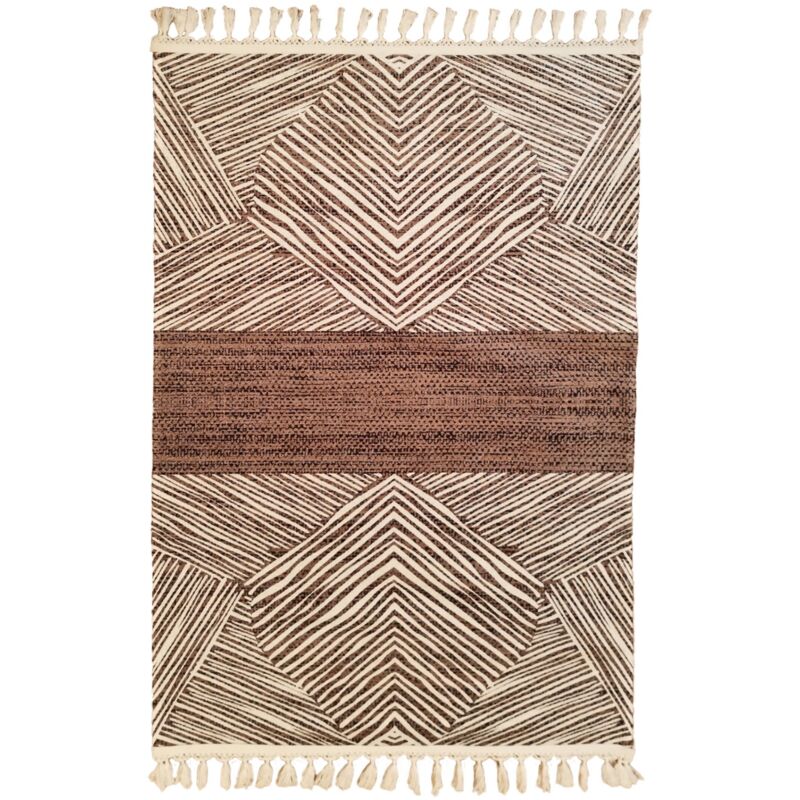 Vendorflair - Tapis berbere tinghir Dimensions - 160x230 – Qualité supérieure pour Maison, Appartement, Bureau – Style élégant et durable – Confort
