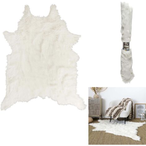 Tapis Blanc Four Forme Animal 120x158cm
