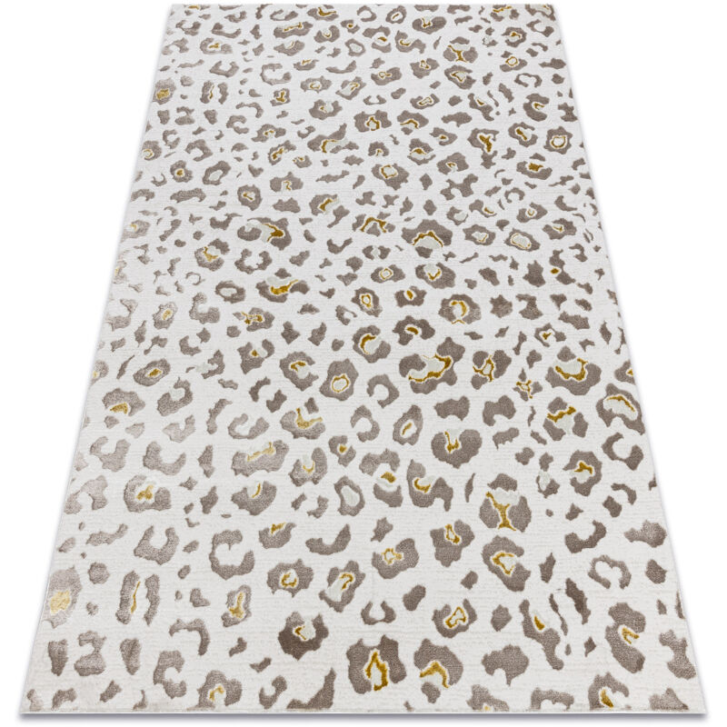 Tapis bliss Z232AZ128 crème / beige - Motif léopard, moderne, structurel beige 120x170 cm
