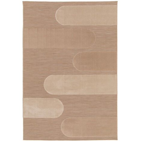 DAMIUS - Tapis 160x230cm PET Recyclé Toucher Laine Galet -  -  Meubles, Salons, Literie