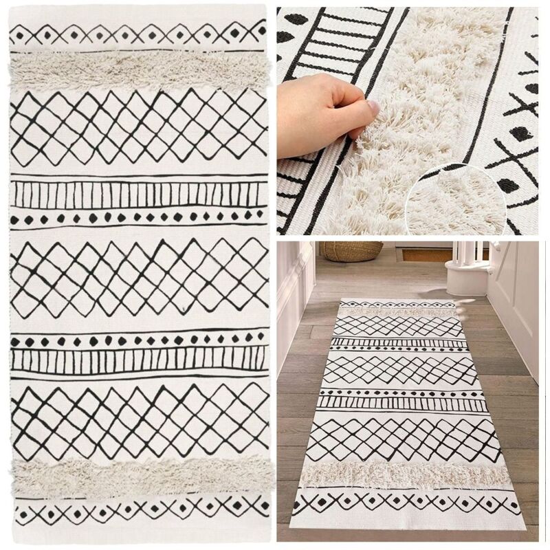 Tapis boho 160X50 322151 beige