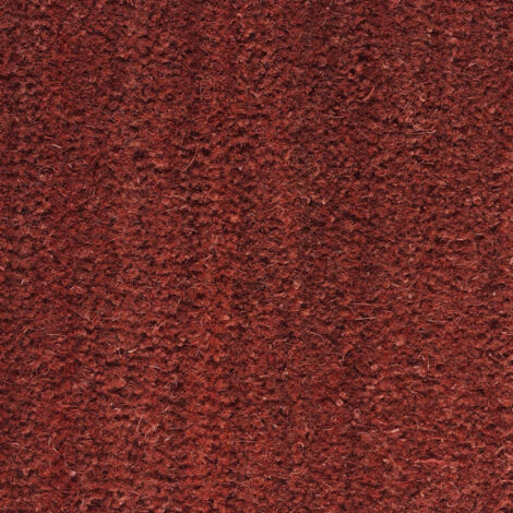 Tapis Brosse Coco - Spécial PMR-ERP - Rouge - Ep. 17mm - Rouleau de 2m x 5m
