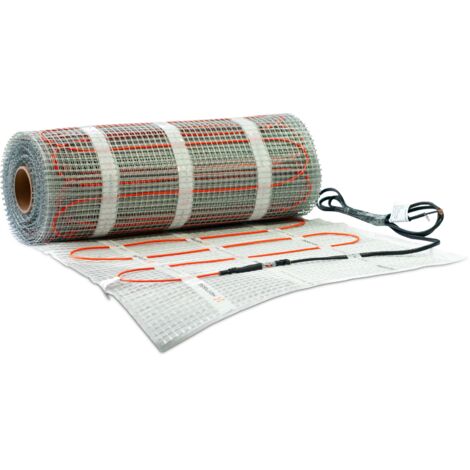 Tapis chauffant électrique Hornisse sous carrelage 6,0 m² 900 W 12 x 0,5 m