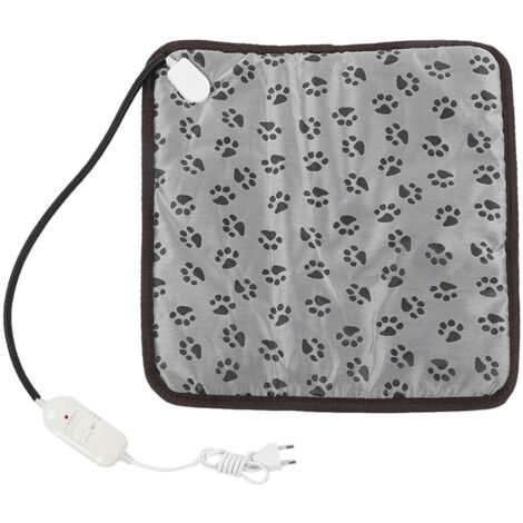 Tapis chauffant électrique réglable pour animaux de compagnie, imperméable, pour chats et chiens, couverture chauffante pour voiture
