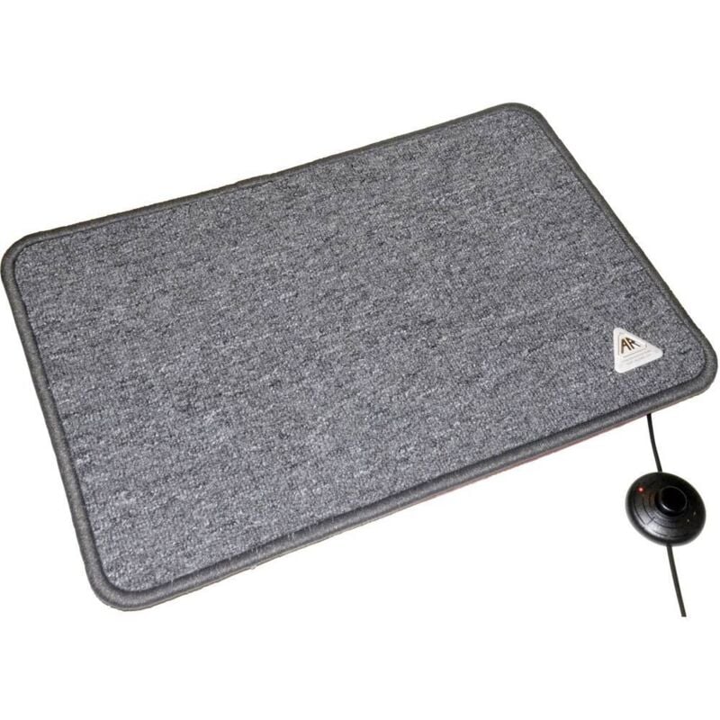 Arnold Rak - Tapis chauffant Heat Master® 611257-A (l x l x h) 60 x 40 x 1.5 cm anthracite