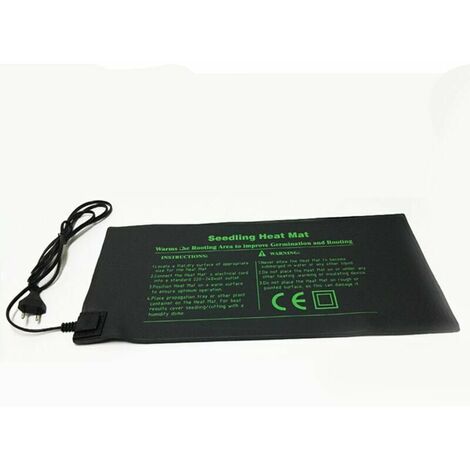 Tapis Chauffant pour Plantes Impermable Serre de Germination Acclre la Germination des Graines, Coussin de Chauffrage pour Reptile et Amphibien -