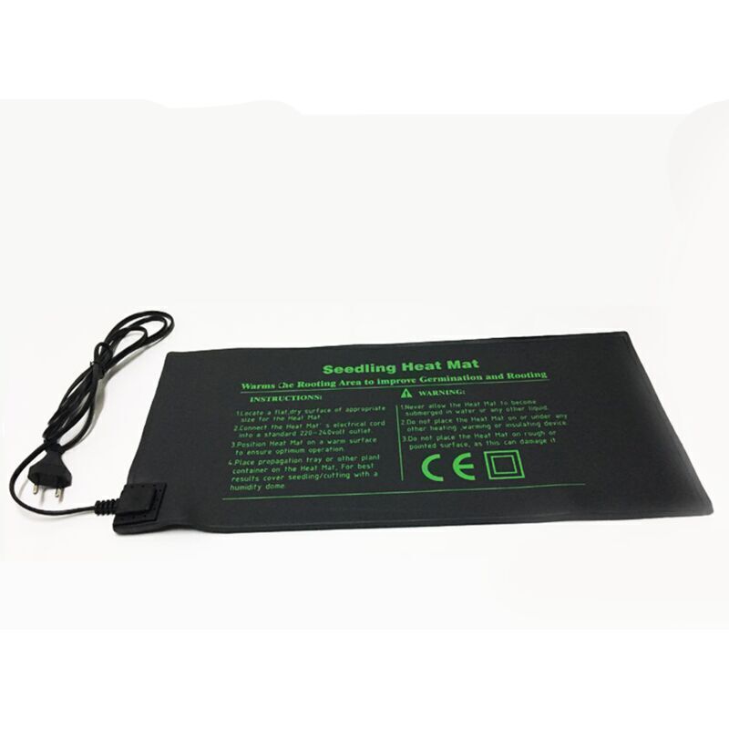 Tapis Chauffant pour Plantes Imperméable Serre de Germination Accélère la Germination des Graines, Coussin de Chauffrage pour Reptile et Amphibien