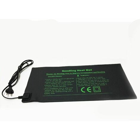 Tapis Chauffant pour Plantes Imperméable Serre de Germination Accélère la Germination des Graines, Coussin de Chauffrage pour Reptile et Amphibien -