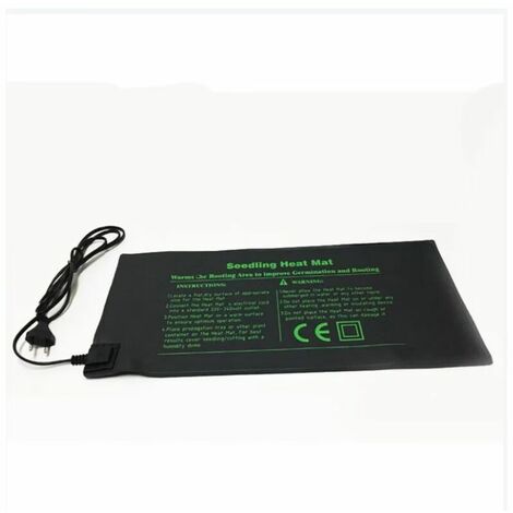 Tapis Chauffant pour Plantes Imperméable Serre de Germination Accélère la Germination des Graines, Coussin de Chauffrage pour Reptile et Amphibien -Fontainebleau(2452CM)