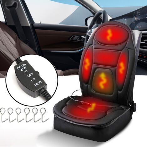 BEDEE Tapis chauffant pour siège de voiture avec télécommande 12V