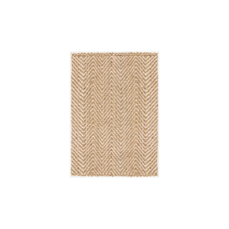 Décoweb - Tapis Chevrons 100% Jute - 120 x 170 cm