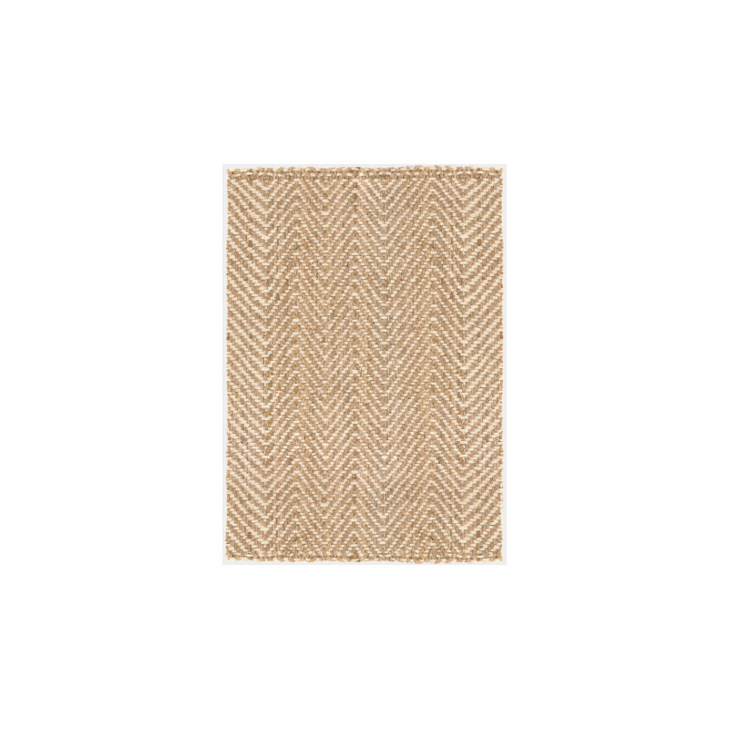 Décoweb - Tapis Chevrons 100% Jute - 160 x 220 cm