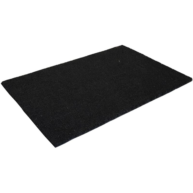 Tapis coco 80 x 120 cm - noir