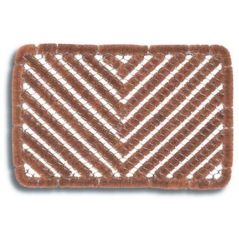 DEZENCO  - astra ogos 561.15 coco brush tapis fil acier 40 x 60 cm AO561.15