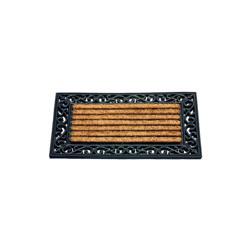 Id Mat - idmat - Tapis coco coral rectangulaire 45x75cm 85016