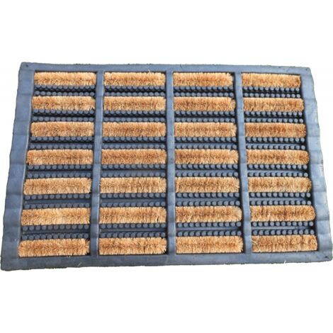 Tapis Coco et Caoutchouc Silvio 40x60 cm