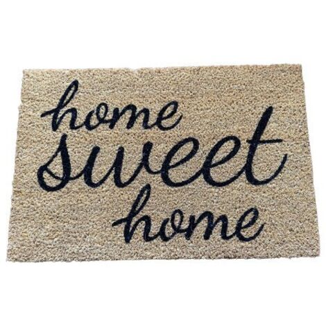 Tapis Coco Home Sweet Home Envers PVC 40x60 cm