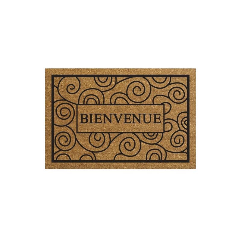 IDMAT - Tapis coco bienvenue 40X60 cm