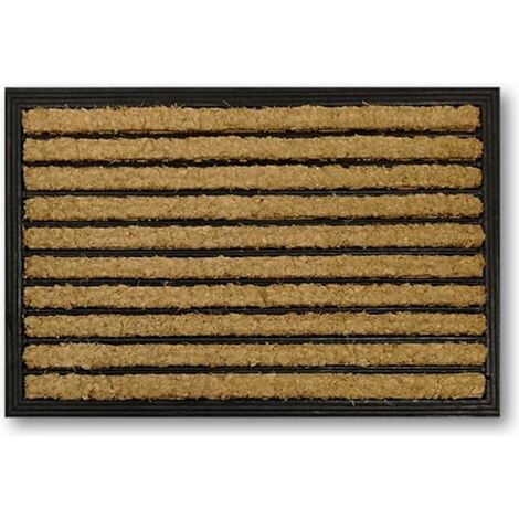Tapis Coco sur Caoutchouc 40 x 60 cm