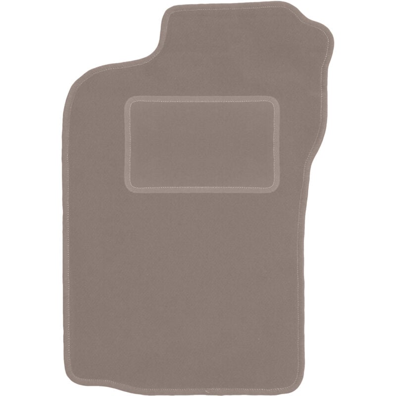 Tapis conducteur beige pour : Alfa Romeo 147 à hayon (2000-2010)