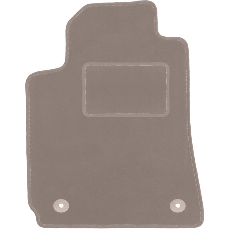 Tapis conducteur beige pour : Alfa Romeo Brera coupé (2005-2010)