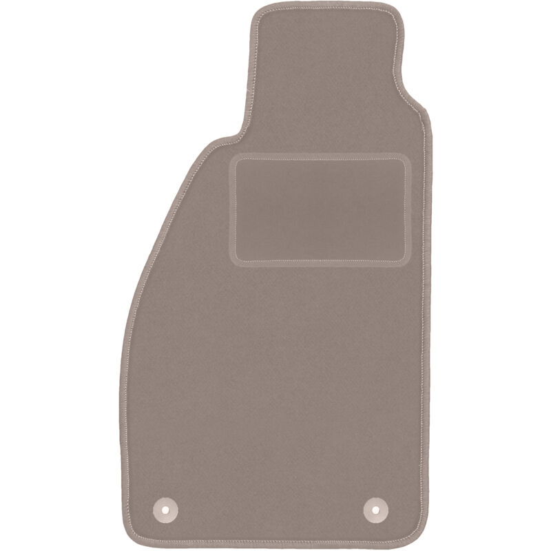 Tapis conducteur beige pour : Alfa Romeo GTV coupé, cabriolet (1995-2005)