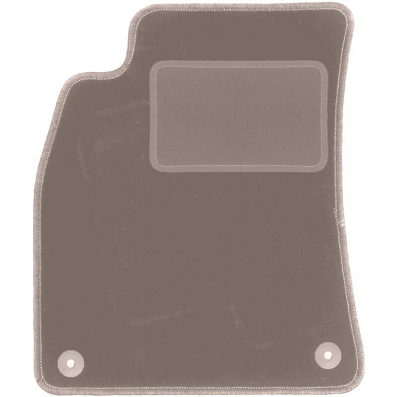 Tapis conducteur beige pour Audi A5 8T coupé (2008-2018)
