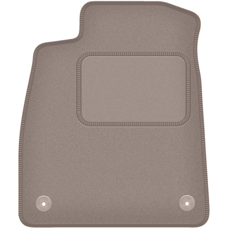 Tapis conducteur beige pour Audi A5 F57 cabriolet (2020-2022)