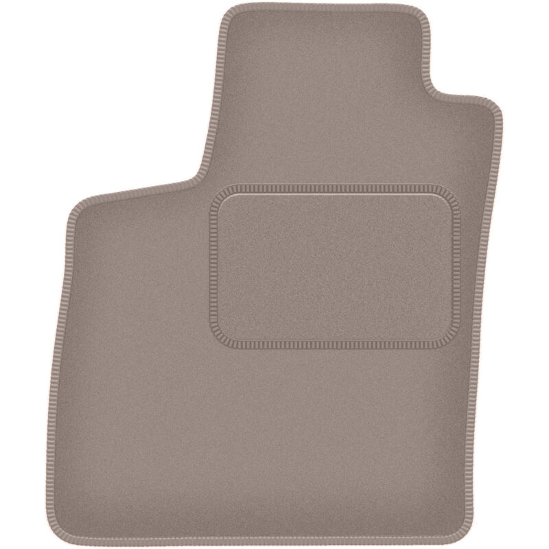 Tapis conducteur beige pour : Bentley Continental GT V8 (2013-2022)