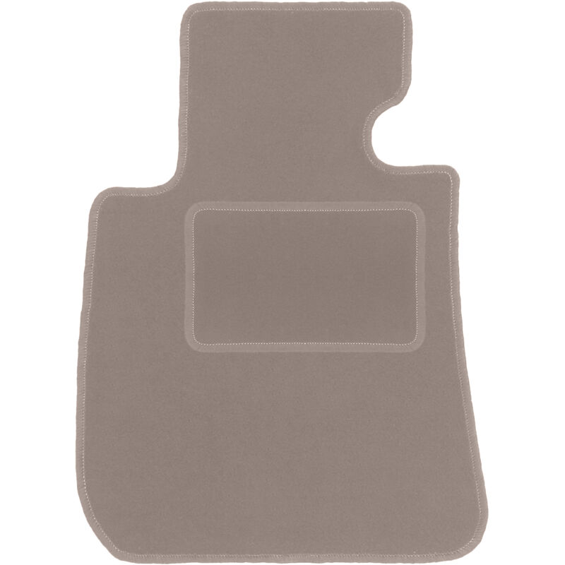 Tapis conducteur beige pour : BMW 1 F20 à hayon (2011-2019)