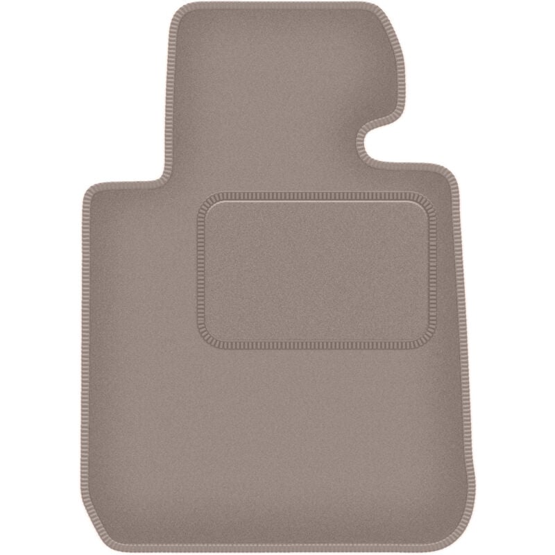 Tapis conducteur beige pour : BMW 2 F23 Cabrio (2014-2022)