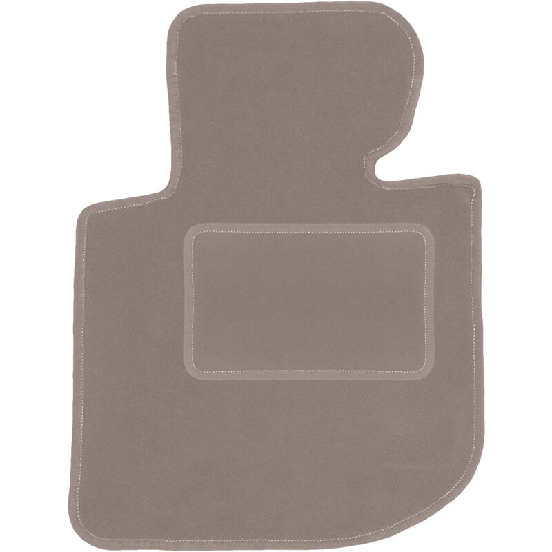 Tapis conducteur beige pour : BMW 3 E36 compacte, coupé, berline, break, touring (1991-2000)