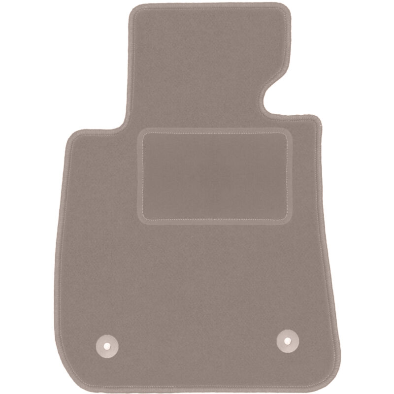 Tapis conducteur beige pour : BMW 3 E92 coupé (2004-2011)