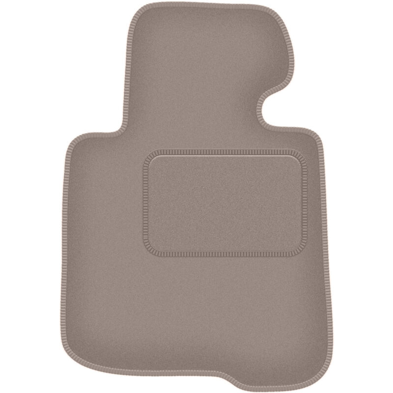 Tapis conducteur beige pour BMW 4 F33 Coupé Cabriolet (2013-)
