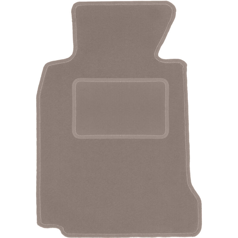 Tapis conducteur beige pour : BMW 5 E39 berline, break, touring (1996-2004)