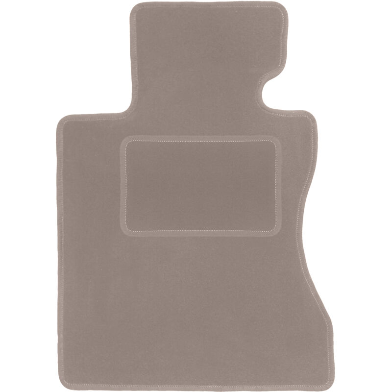 Tapis conducteur beige pour BMW 5 E61 break, touring (2003-2010)