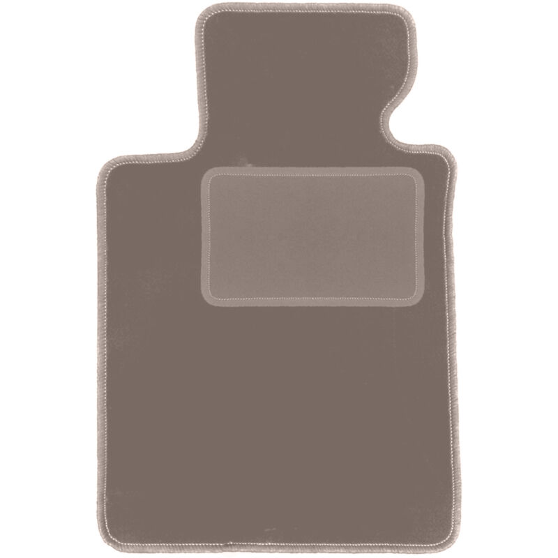 Tapis conducteur beige pour : BMW 5 G30 berline (2017-)