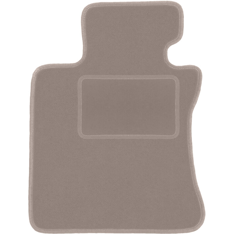 Tapis conducteur beige pour : BMW 6 E64 cabriolet (2003-2010)